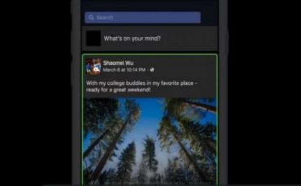 Vakok számára tenné élvezhetővé a képeket a Facebook
