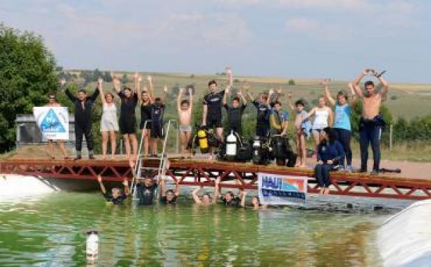 Háromszéken búvárkodni tanulnak a diákok