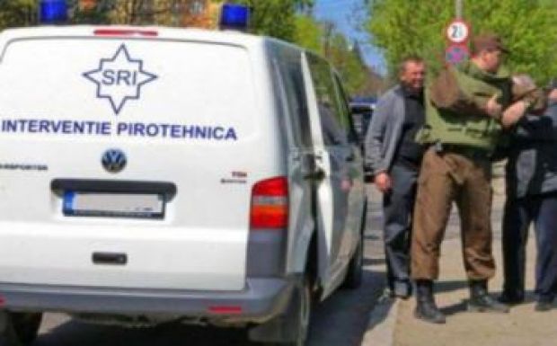 Útszélen felejtett gitárerősítő miatt riasztották a sepsiszentgyörgyi tűzszerészeket