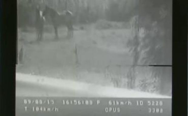 Óriásit bakizott a román rendőrség egyik traffipaxa