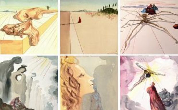 Dalí grafikáiból és kártyafestészeti munkáiból nyílik kiállítás Magyarországon