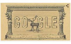 Az első újkori olimpiára emlékeztet a Google