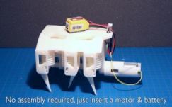 Azonnal működő minirobotot 3D-nyomtattak