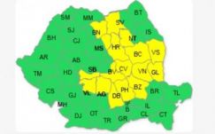 Sárga jelzésű esőriasztás lépett érvénybe Székelyföldön