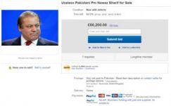Az eBayen szabadultak volna a pakisztáni miniszterelnöktől  