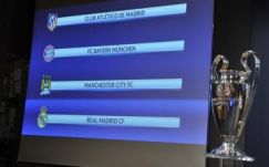 BL-sorsolás: Manchester City-Real Madrid, Atlético-Bayern az elődöntőben