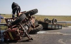 Maga alá temette a traktorja a Hargita megyei férfit