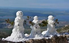 Bolond április: tíz centis hó hullott Horvátországban