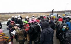 Tüntetőket vettek őrizetbe egy épülő finn atomerőműnél