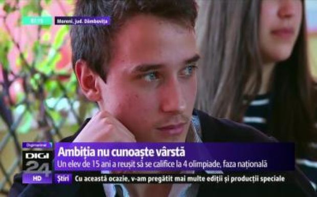 Négy tantárgyolimpia döntőjéig jutott el egy 15 éves diák