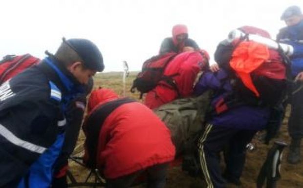 Bajba került egy magyarországi turista a Retyezátban