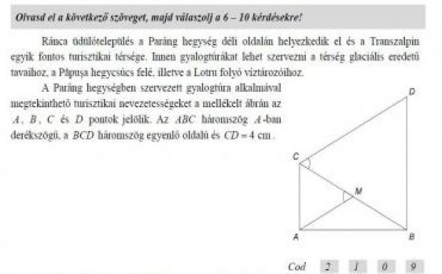 Közzétették az országos szintfelmérő hatodikos matematikatételeit