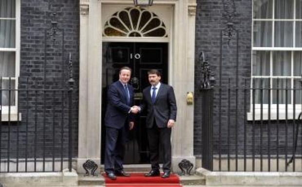 David Cameron fogadta Áder János magyar köztársasági elnököt