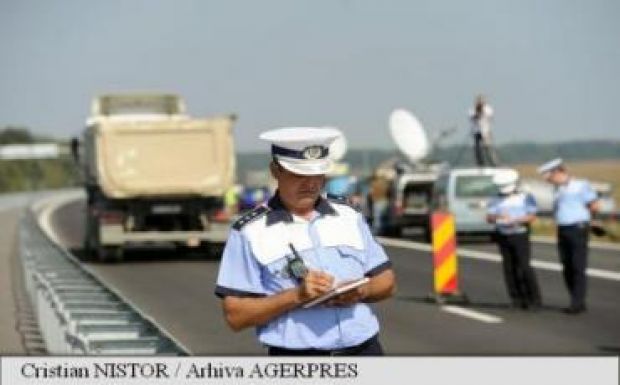 214 km/órás sebességgel repesztett egy magyar állampolgár Déva és Nagylak között