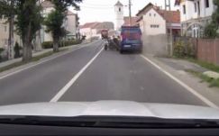 Videó készült a durva Hargita megyei balesetről
