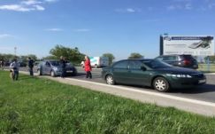 Meglőttek egy menekült nőt a magyar-szlovák határ szlovák oldalán