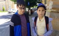 A nap hőse két dévai kisfiú