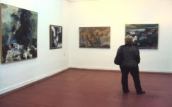 Balázs Imre életművét bemutató tárlat a marosvásárhelyi Kultúrpalotában