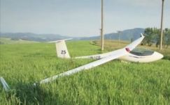 Kényszerleszállást hajtott végre egy vitorlázórepülő Sepsiszentgyörgy közelében