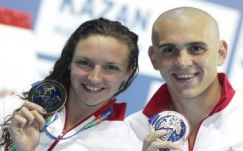 Vizes Eb: Cseh és Hosszú szállíthatja hétfőtől az aranyérmeket