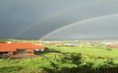Kettős szivárványt csodálhattak meg a székelyudvarhelyiek
