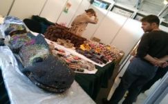 Gyümölcsös „óriásharcsát” is kínáltak a Csík Expón