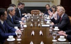 Az amerikai alelnökkel tárgyalt Dacian Cioloș a Fehér Házban