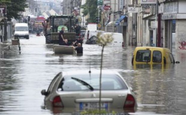 Katasztrófahelyzetet hirdetnek Franciaországban az árvizek miatt