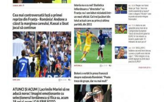 A román lapok a magyar játékvezetőt hibáztatják a vereség miatt