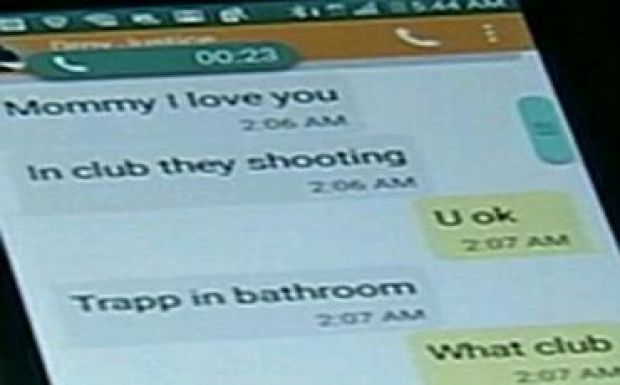 „Jön. Meg fogok halni” - írta az édesanyjának az egyik orlandói áldozat