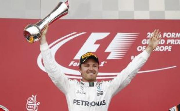 Rajt-cél győzelmet aratott Rosberg az Európa Nagydíjon