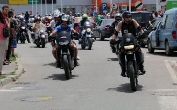 Motoros találkozót záró rock-koncert Marosvásárhelyen