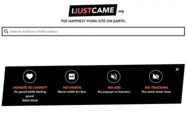 Pornónézéssel adakozhatunk egy új oldalon