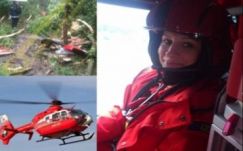 Szemtanú: a levegőben leállt a lezuhant helikopter motorja 