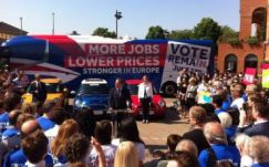 Cameron gazdasági pokolgéphez hasonlította a Brexitet