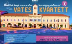 A kolozsvári Vates Kvartett koncertezik Sepsiszentgyörgy főterén