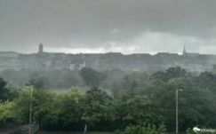 Így csapott le az ítéletidő Budapestre