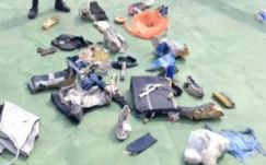 Megtalálták a lezuhant egyiptomi gép roncsait