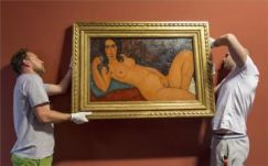 Oszakából hozták Modigliani aktját a Magyar Nemzeti Galériába