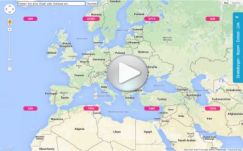 Egyetlen térképen a világ összes fix radarja