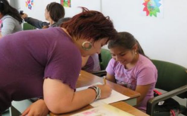 „Otthon nincs meséskönyvük, ezért is szeretek ide járni”