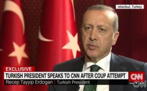 Erdogan nem zárta ki a halálbüntetés visszaállítását