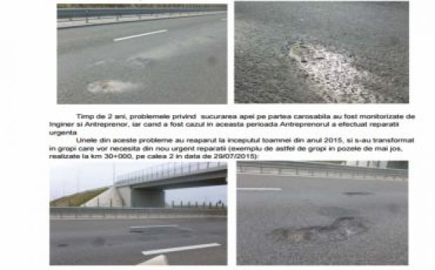 Forrás fakadt fel az útból a Temesvár-Arad autópálya közepén