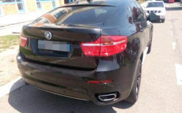 Franciaországban ellopott 30 ezer euró értékű BMW X6-os bukkant fel Borsnál