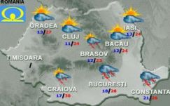 Ilyen lesz az időjárás a hét elején