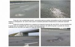 Forrás fakadt fel az útból a Temesvár-Arad autópálya közepén