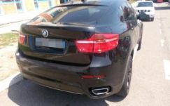 Franciaországban ellopott 30 ezer euró értékű BMW X6-os bukkant fel Borsnál