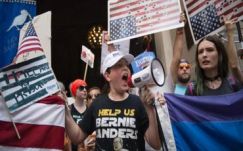 Kaotikus állapotok uralkodtak el a Philadephiában a Demokrata Párt elnökjelölő konvenciója előtt