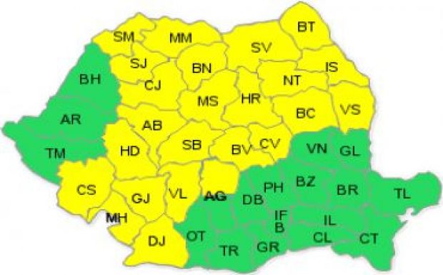 Hőségriadó után vihar- és árvízriadót „fújtak”