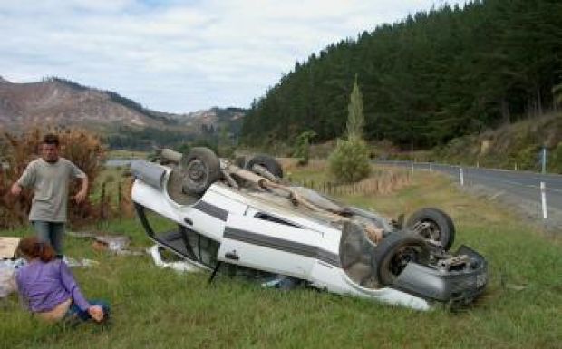 Két gyermek sérült meg a Csíkszépvíz melletti autóbalesetben